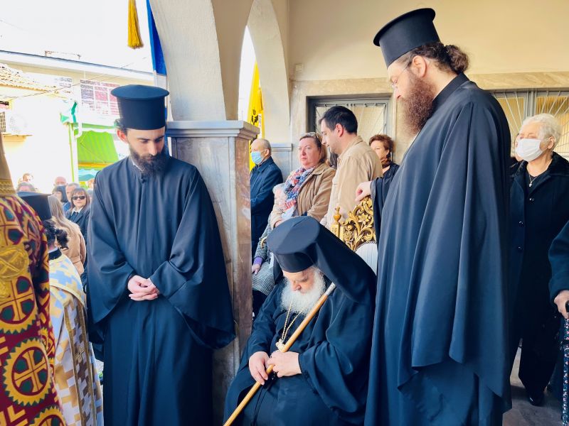 Η ΣΥΝΑΞΗ ΤΟΥ ΟΣΙΟΥ ΓΕΩΡΓΙΟΥ ΤΟΥ ΝΕΟΥ ΟΜΟΛΟΓΗΤΟΥ (ΚΑΡΣΛΙΔΗ) ΚΑΙ Η ΕΟΡΤΗ ΤΟΥ ΕΥΑΓΓΕΛΙΣΜΟΥ ΤΗΣ ΘΕΟΤΟΚΟΥ ΣΤΗΝ ΙΕΡΑ ΜΗΤΡΟΠΟΛΗ ΔΡΑΜΑΣ  